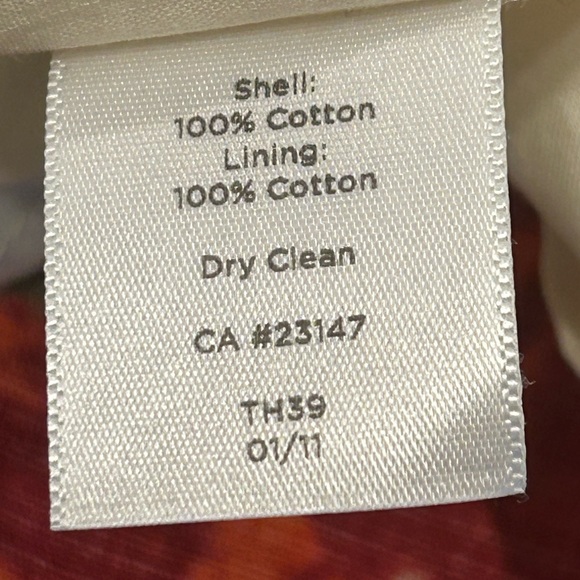 Talbots Sleeveless Multi Color Floral Dress Sz 2 - Picture 5 of 13